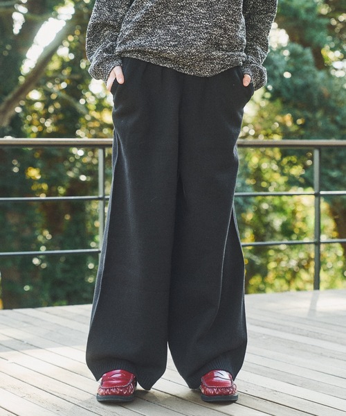 Casper John（キャスパージョン） パンツ Knit pants/ニットパンツ
