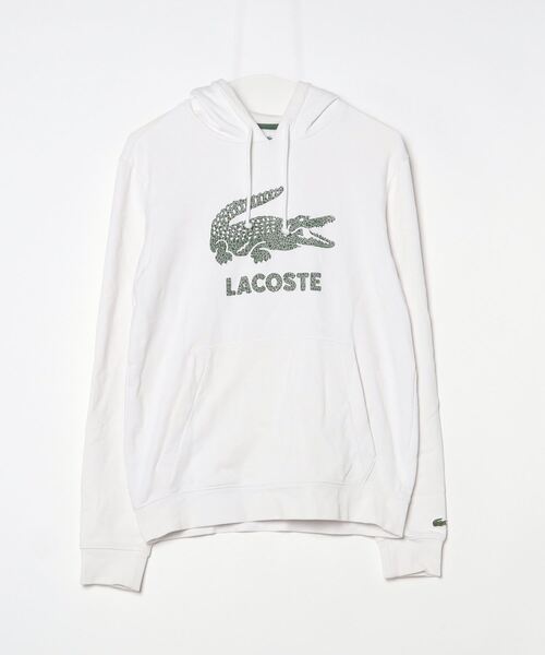 LACOSTE（ラコステ） プルオーバーパーカー 3 ホワイト メンズ