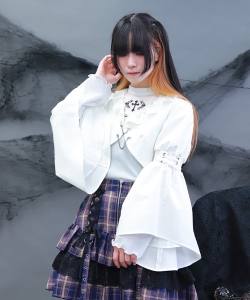 NIBBLE POISON（ニブルポイズン） ベスト ジレ ボレロデザインショート