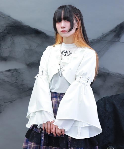 NIBBLE POISON（ニブルポイズン） ベスト ジレ ボレロデザインショート