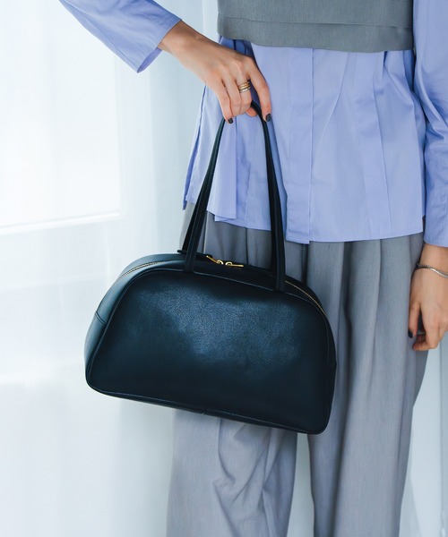 LA MARGE ボストンバッグ 「LA MARGE」「本革 / 500mlペットボトル収納