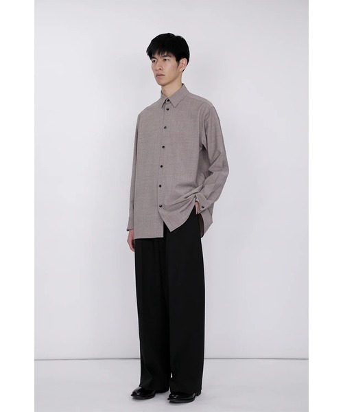 【極美品】sstein ツイルオーバーサイズ長袖シャツ M th products（ティーエイチプロダクツ） シャツ 「th products」ROMAN