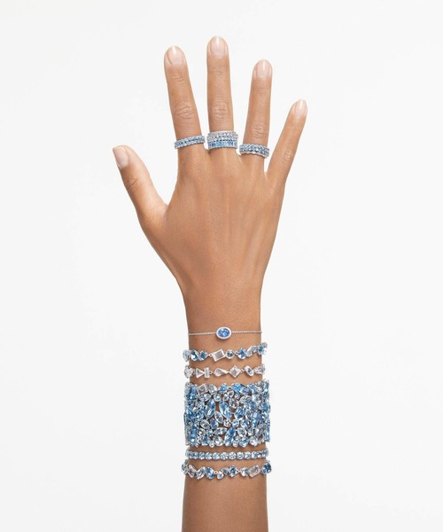 スワロフスキー　リング　55 SWAROVSKI（スワロフスキー） リング 55 ホワイト レディース