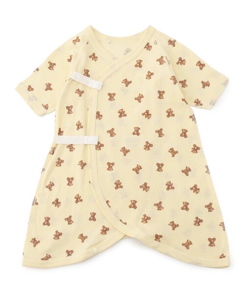 PETIT BATEAU（プチバトー） ベビー肌着 長袖あわせボディ3枚組