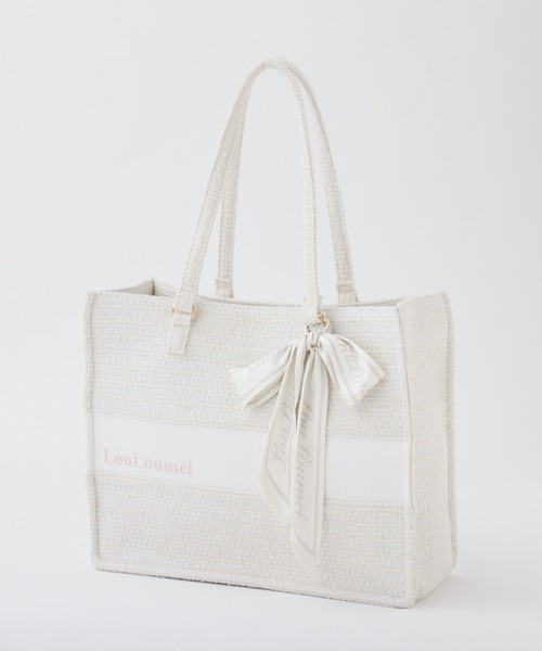 one after another NICE CLAUP トートバッグ 「LouLoumei」リボン