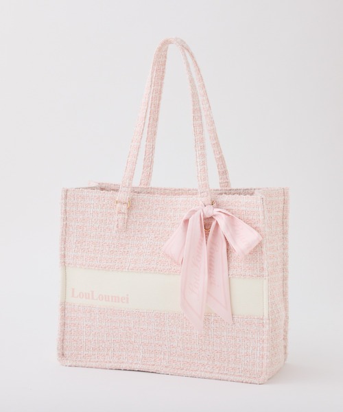 one after another NICE CLAUP トートバッグ 「LouLoumei」リボン