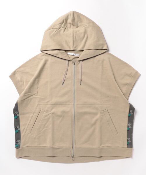 ヨ*ー様 STANDARD CALIFORNIA ベージュ ジップアップパーカー H.A.K（ハク） ジップアップパーカー FREE ベージュ レディース