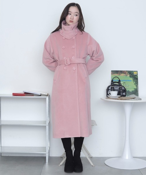 WEGO（ウィゴー） ピーコート pコート WEGO/オーバーサイズダブル