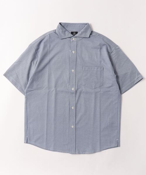 「BEAMS HEART」 半袖シャツ MEDIUM ネイビー メンズ_画像2