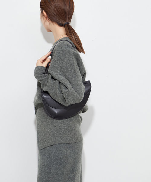 「Plage」 ニットカーディガン FREE チャコールグレー レディース_画像9