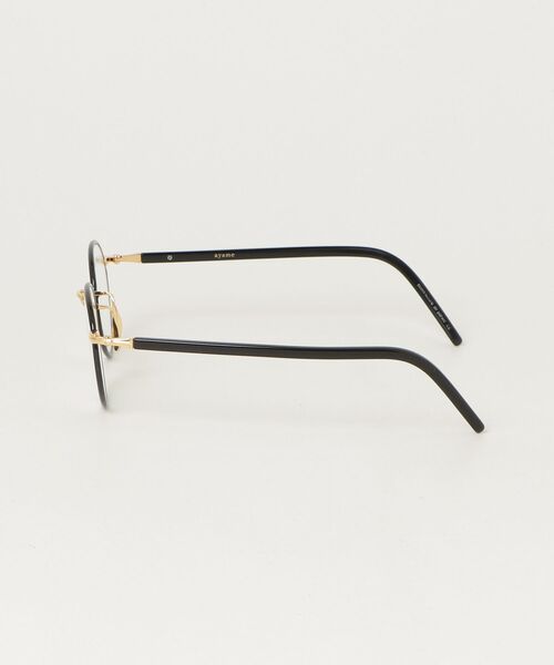 「Ayame」 SIPPOU メガネ - ブラック メンズ_画像2