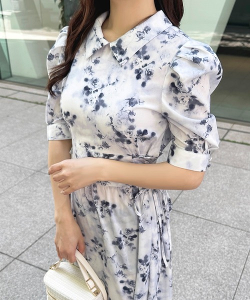 「apres jour」 半袖ワンピース X-LARGE ピンクベージュ レディース_画像5