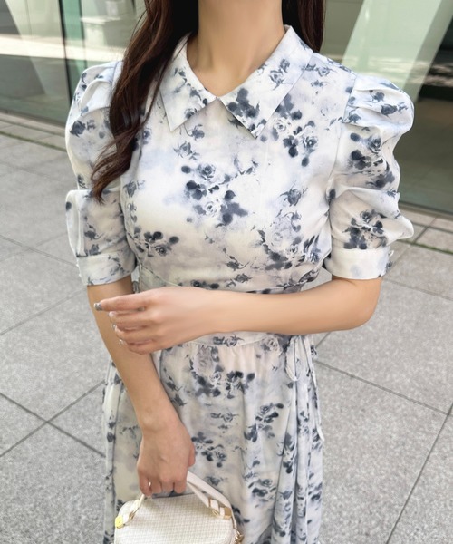 「apres jour」 半袖ワンピース X-LARGE ピンクベージュ レディース_画像6