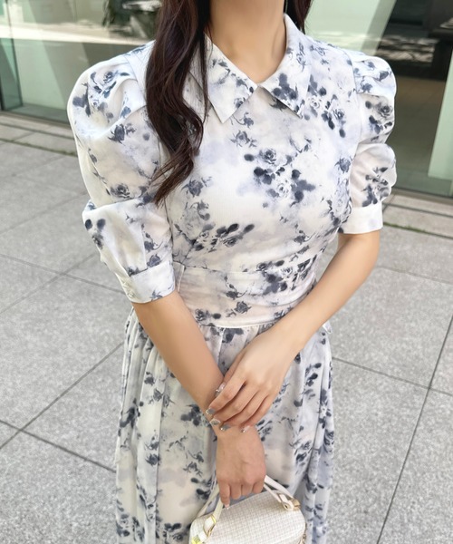 「apres jour」 半袖ワンピース X-LARGE ピンクベージュ レディース_画像7