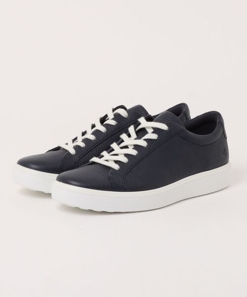 スニーカー ECCO 快適 やさしい履き心地 SOFT 60 メンズ 本革 スニーカー メンズ
