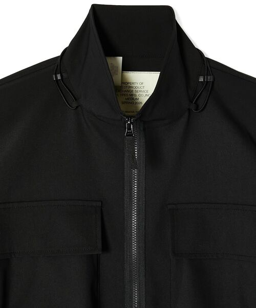 ジャケット・アウター n.hoolywood Swede Leather Sport Blouson N.HOOLYWOOD “STAND COLLAR BLOUSON” COL: BLACK SIZE: 36,38 モデル