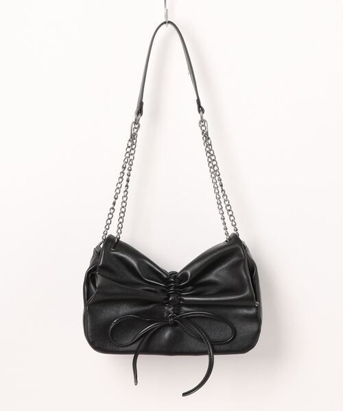Heather（ヘザー） ショルダーバッグ ONE SIZE ブラック レディース 