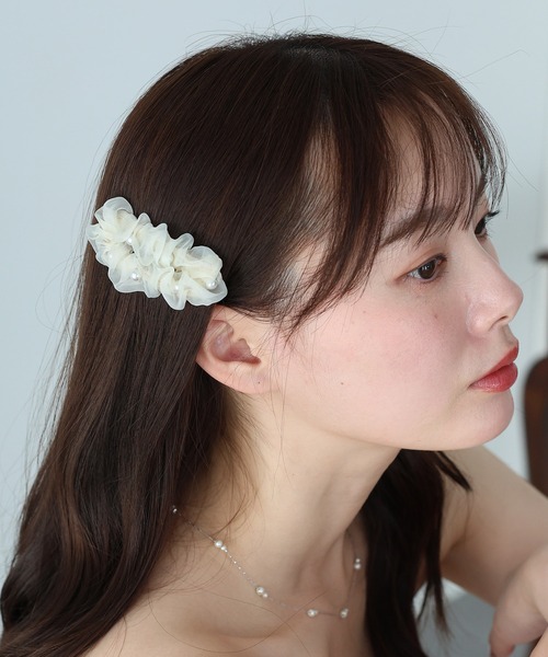 BLUEEAST（ブルーイースト） ヘアピン オーガンジーパールヘアピン