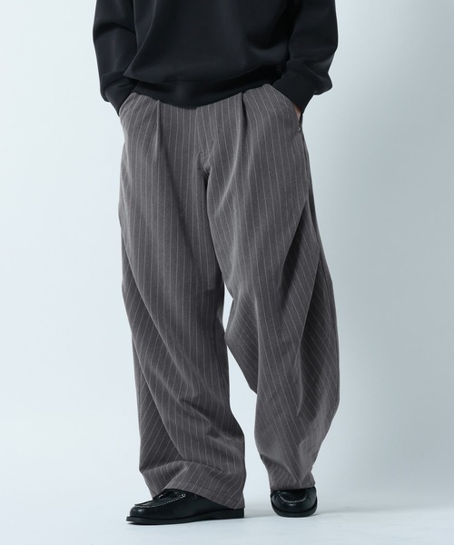 RAGEBLUE（レイジブルー） スラックス ARCH TUCK 3D SILHOUETTE SLACKS