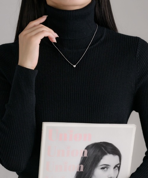 「muku」 ネックレス 45 シルバー レディース_画像4