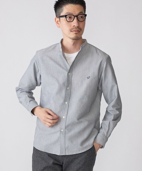 SHIPS（シップス） 長袖シャツ X-LARGE グレー メンズ : ZOZOTOWN 