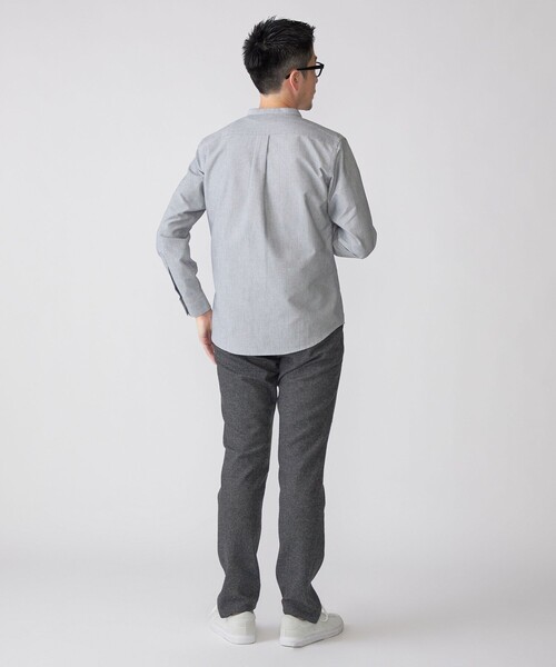 SHIPS（シップス） 長袖シャツ X-LARGE グレー メンズ : ZOZOTOWN 