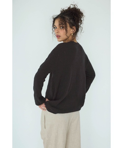 alexiastam ボタンニット ALEXIA STAM（アリシアスタン） ニット セーター Button Knit Cropped