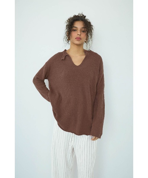 ALEXIA STAM（アリシアスタン） ニット セーター Shell Button Knit