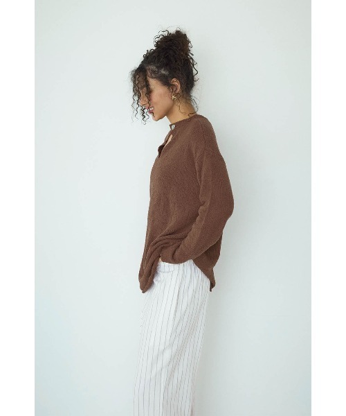 ALEXIA STAM（アリシアスタン） ニット セーター Shell Button Knit