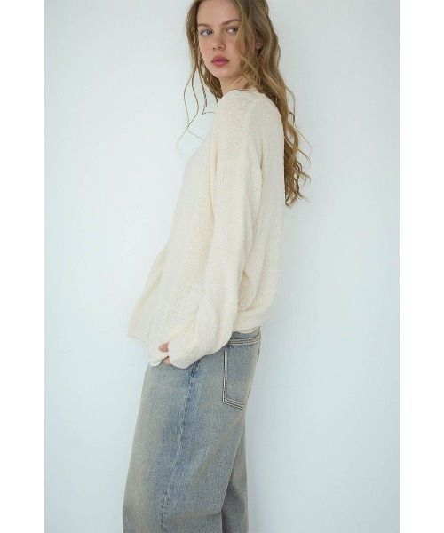 ALEXIA STAM（アリシアスタン） ニット セーター Shell Button Knit