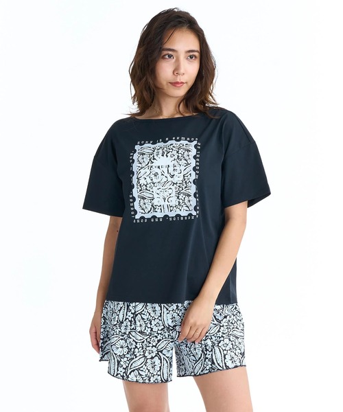 ROXY（ロキシー） 水着 水着 3点セット ビキニ ラッシュT 付き REEF