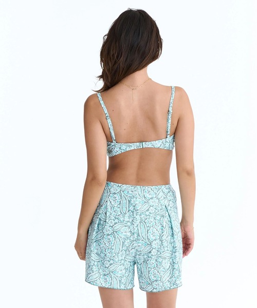 ROXY（ロキシー） 水着 水着 3点セット ビキニ ラッシュT 付き REEF