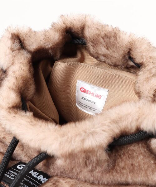 「ACCOMMODE」 「GREMLINS」ショルダーバッグ「accommodeコラボ」 FREE ダークグレー レディース_画像7