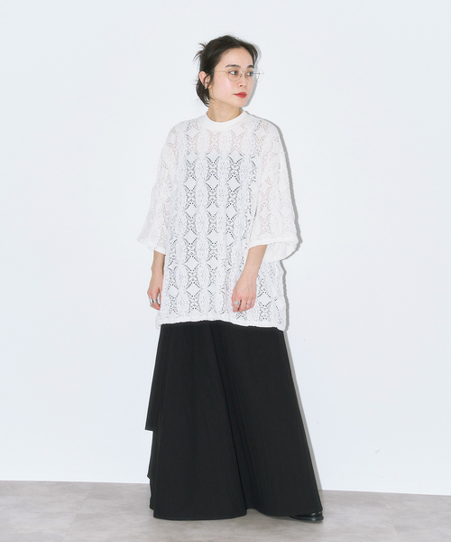 CITYSHOP（シティショップ） tシャツ 「追加2」LACE Tシャツ