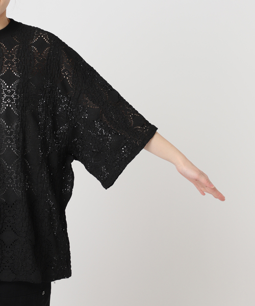 CITYSHOP（シティショップ） tシャツ 「追加2」LACE Tシャツ