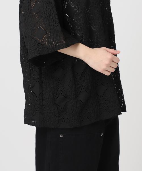 CITYSHOP（シティショップ） tシャツ 「追加2」LACE Tシャツ