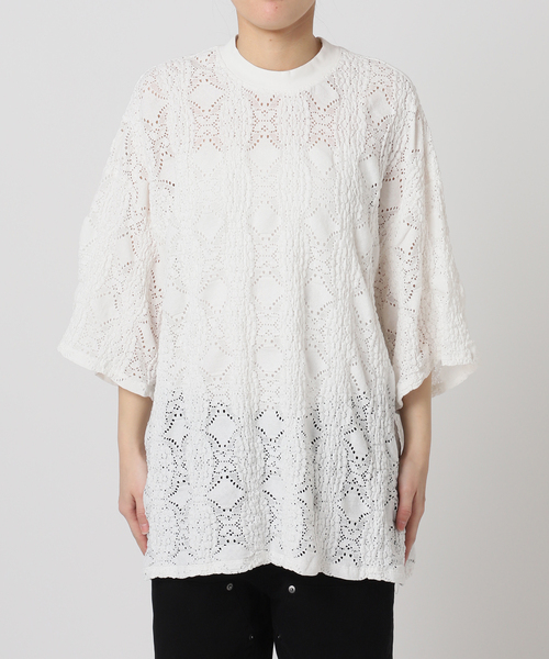 CITYSHOP（シティショップ） tシャツ 半袖 「追加2」LACE Tシャツ