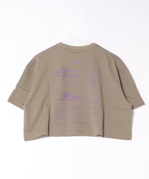 「emmi」 半袖Tシャツ FREE オリーブ レディース_画像2