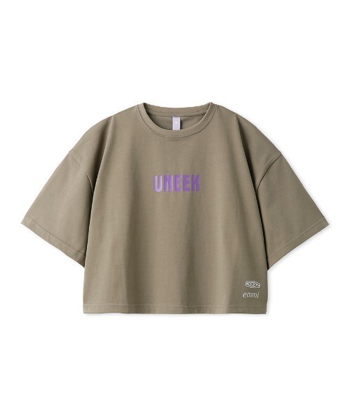 「emmi」 半袖Tシャツ FREE オリーブ レディース_画像3