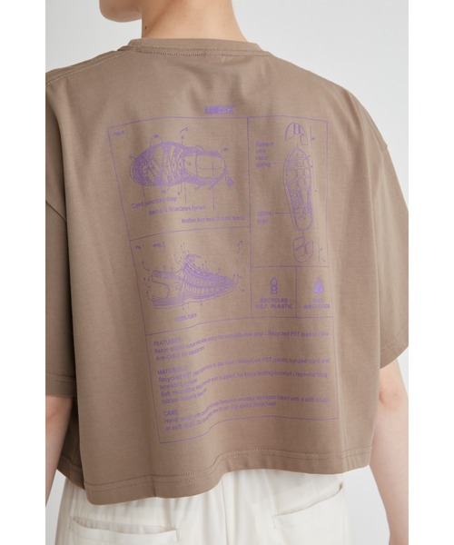 「emmi」 半袖Tシャツ FREE オリーブ レディース_画像5