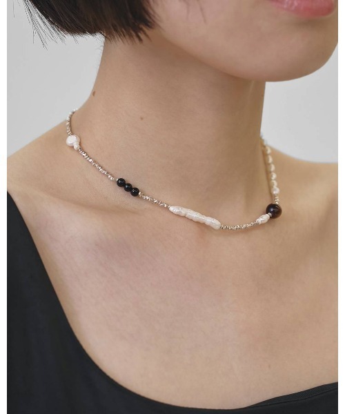 TODAYFUL ネックレス Asymmetry Pearl Choker レディース : ZOZOTOWN 