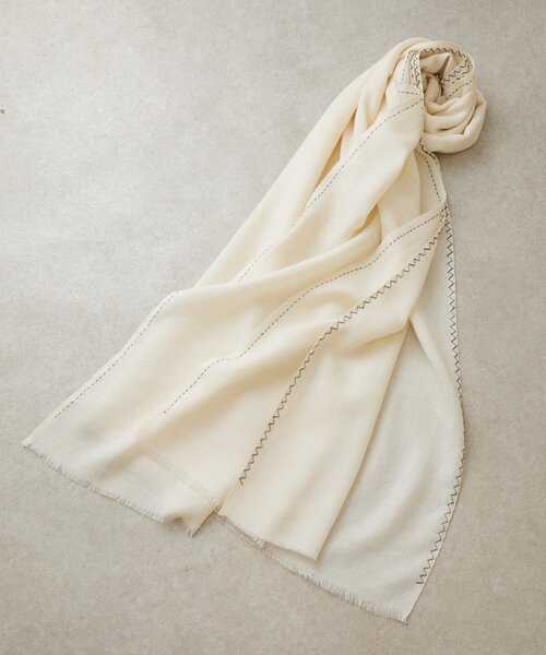 ストール マフラー 「KHADI＆CO」ウールストール レディースの画像