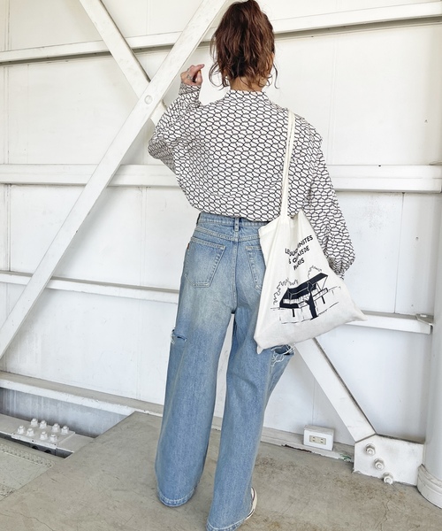 「Spick \u0026 Span」 長袖ブラウス - ホワイト レディース_4