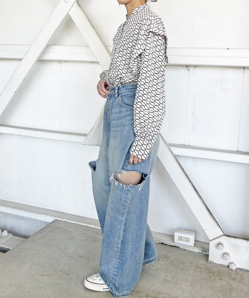 「Spick \u0026 Span」 長袖ブラウス - ホワイト レディース_5