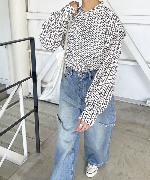 「Spick \u0026 Span」 長袖ブラウス - ホワイト レディース_7
