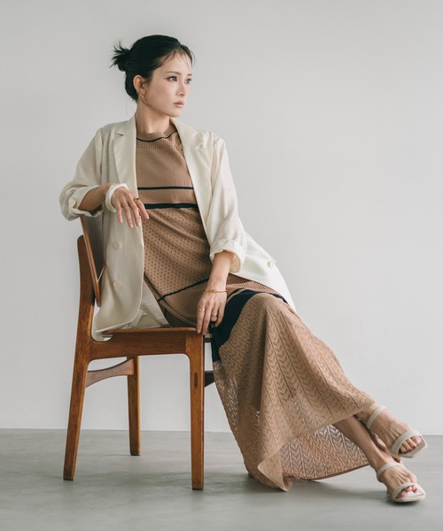 YECCA VECCA（イェッカヴェッカ） ワンピース 「尾崎紗代子さん着用