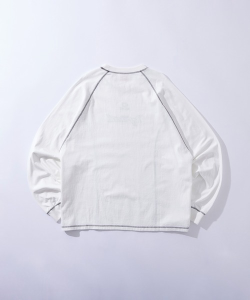 「WHO'S WHO gallery」 長袖Tシャツ FREE ホワイト メンズ_画像8