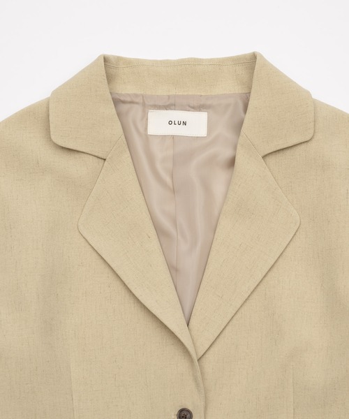 OLUN ジャケット MEDIUM ブラウン レディース : ZOZOTOWN Yahoo!店