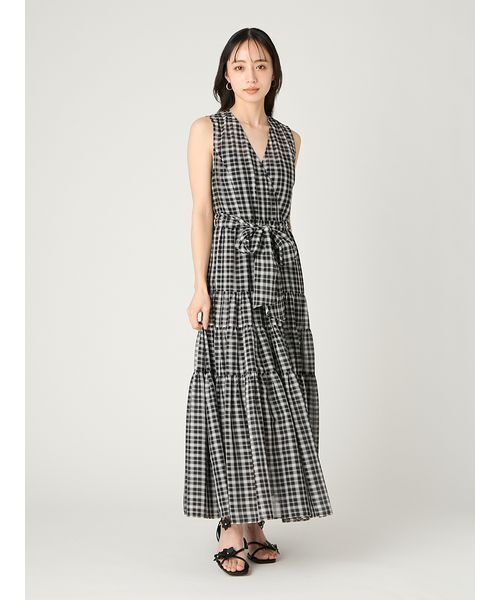 FRAY I.D（フレイ・アイディー） ワンピース カシュクールティアード