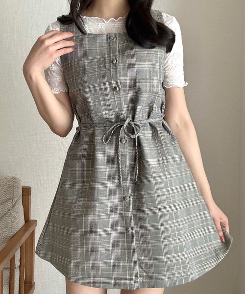 Cham. ワンピース ミニチェックワンピース : ZOZOTOWN Yahoo!店 - 通販